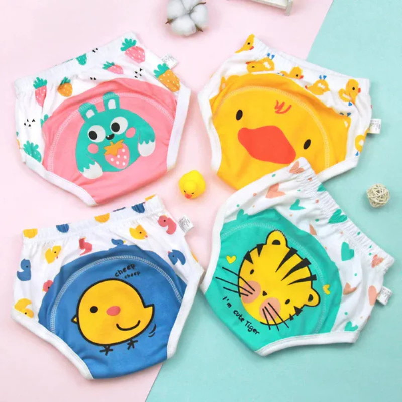 4 Washable Baby Diaper